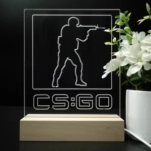 CS GO Shooter LED Desk Light