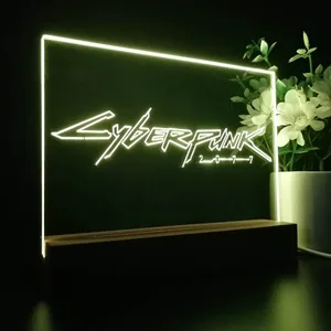 Cyberpunk 2077 Logo LED Desk Light