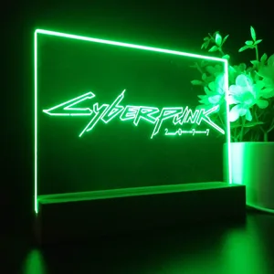 Cyberpunk 2077 Logo LED Desk Light