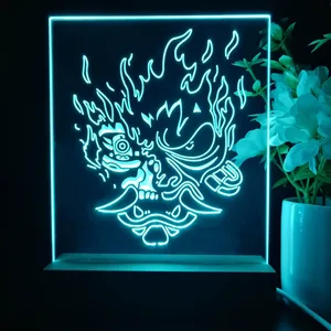 Cyberpunk 2077 Night City Samurai LED Desk Light