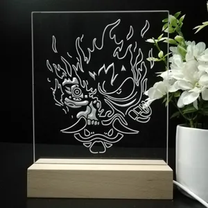 Cyberpunk 2077 Night City Samurai LED Desk Light