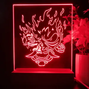 Cyberpunk 2077 Night City Samurai LED Desk Light