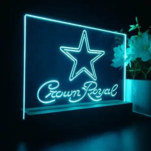 Dallas Cowboys Crown Royal LED Desk Light