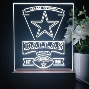 Dallas Cowboys EST 1960 LED Desk Light
