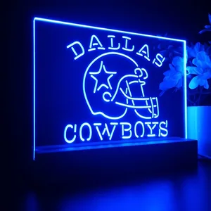 Dallas Cowboys Helmet 2 LED Desk Light - Legacy Edition