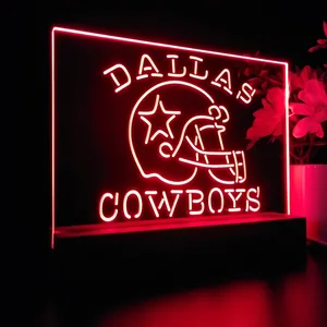 Dallas Cowboys Helmet 2 LED Desk Light - Legacy Edition