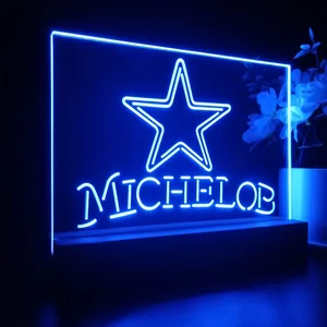 Dallas Cowboys Michelob LED Desk Light