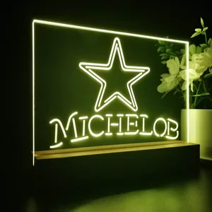 Dallas Cowboys Michelob LED Desk Light