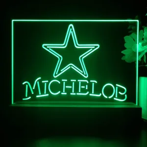 Dallas Cowboys Michelob LED Desk Light