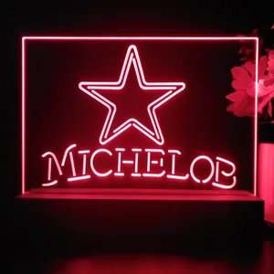 Dallas Cowboys Michelob LED Desk Light