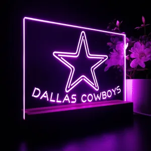 Dallas Cowboys Star LED Desk Light
