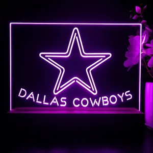 Dallas Cowboys Star LED Desk Light