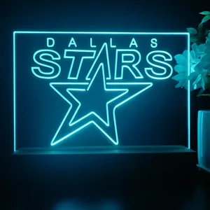 Dallas Stars Logo 2 LED Desk Light - Legacy Edition