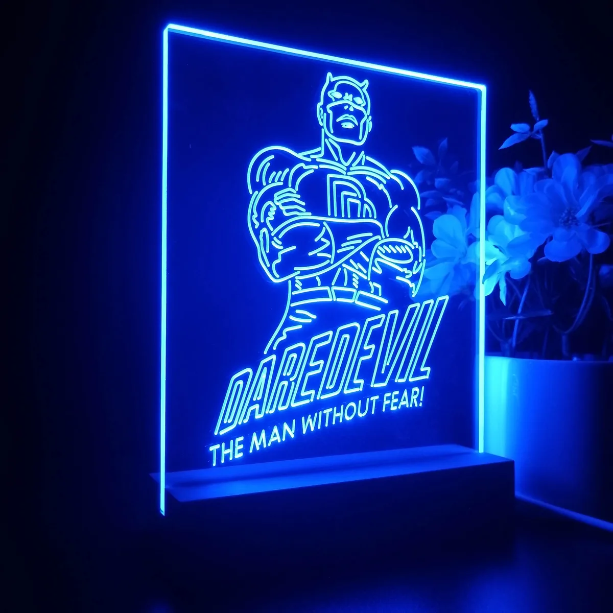 Daredevil The Man Without Fear LED Desk Light