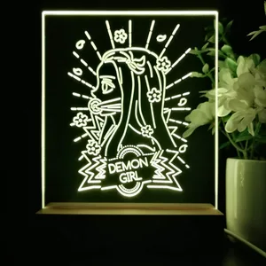 Demon Slayer Demon Girl LED Desk Light
