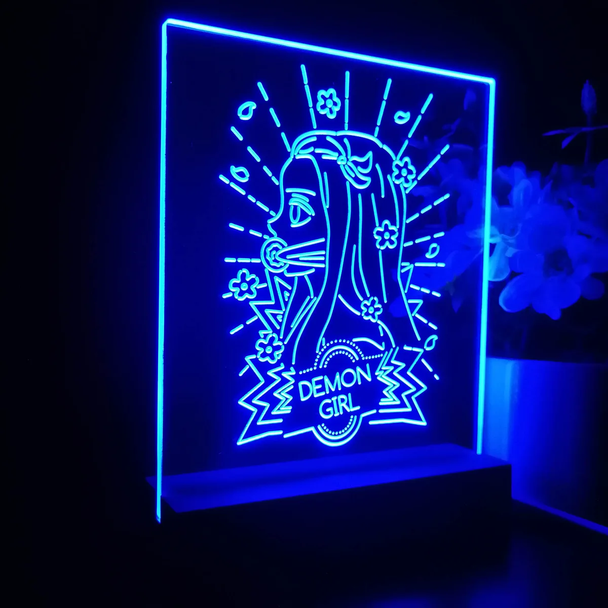 Demon Slayer Demon Girl LED Desk Light