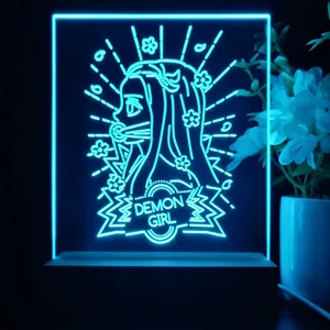 Demon Slayer Demon Girl LED Desk Light