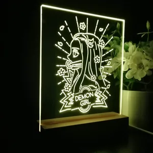 Demon Slayer Demon Girl LED Desk Light