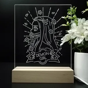 Demon Slayer Demon Girl LED Desk Light