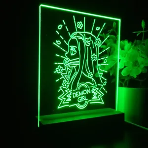 Demon Slayer Demon Girl LED Desk Light