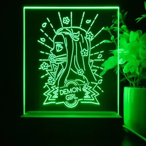 Demon Slayer Demon Girl LED Desk Light