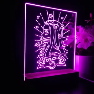 Demon Slayer Demon Girl LED Desk Light