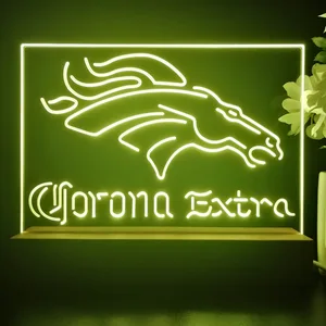 Denver Broncos Corona Extra LED Desk Light