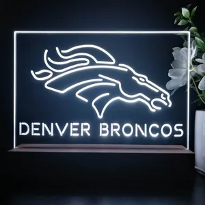 Denver Broncos LED Desk Light