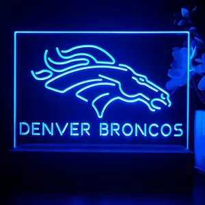 Denver Broncos LED Desk Light
