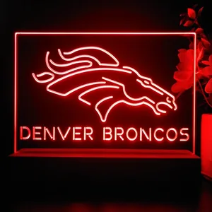 Denver Broncos LED Desk Light