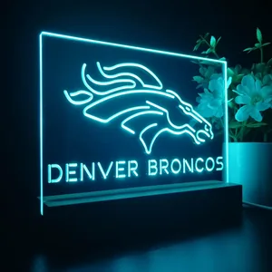 Denver Broncos LED Desk Light