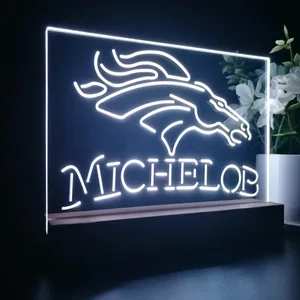 Denver Broncos Michelob LED Desk Light