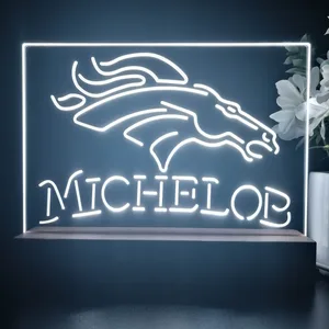 Denver Broncos Michelob LED Desk Light