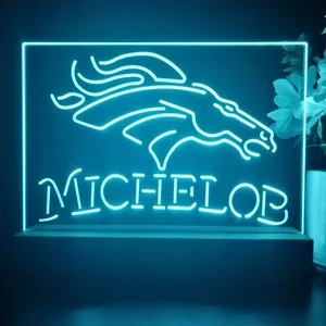 Denver Broncos Michelob LED Desk Light