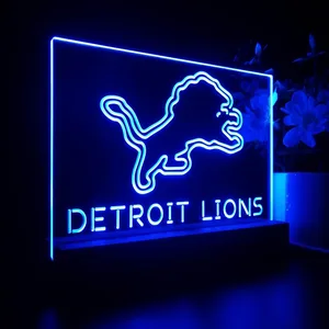 Detroit Lions LED Desk Light