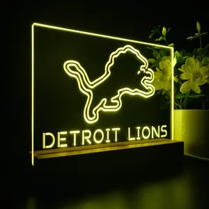 Detroit Lions LED Desk Light