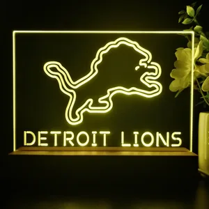 Detroit Lions LED Desk Light