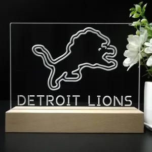Detroit Lions LED Desk Light