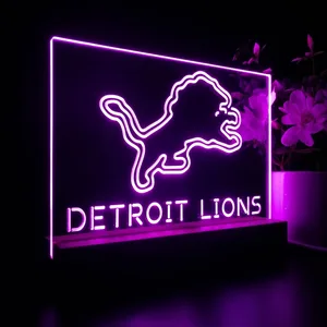 Detroit Lions LED Desk Light