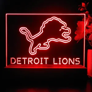 Detroit Lions LED Desk Light