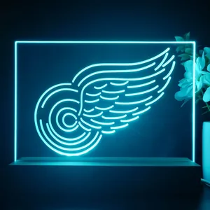 Detroit Red Wings Logo 1 LED Desk Light