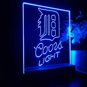 Detroit Tigers Coors Light LED Desk Light - Legacy Edition