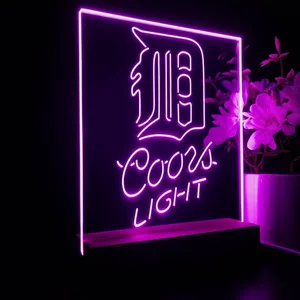 Detroit Tigers Coors Light LED Desk Light - Legacy Edition