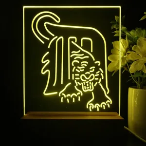 Detroit Tigers Logo 1 LED Desk Light - Legacy Edition