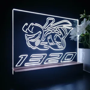 Dodge Challenger Angry Bee 1320 LED Desk Light