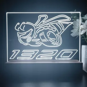 Dodge Challenger Angry Bee 1320 LED Desk Light