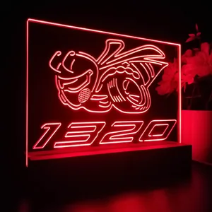 Dodge Challenger Angry Bee 1320 LED Desk Light