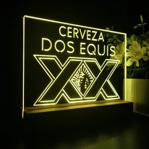 Dos Equis Cerveza LED Desk Light