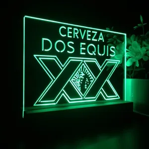 Dos Equis Cerveza LED Desk Light