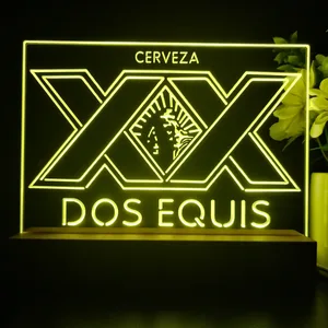 Dos Equis Logo LED Desk Light